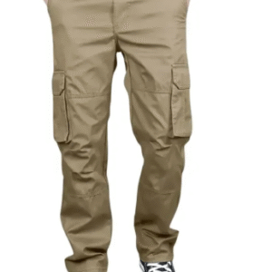Men's Solid Cargo Pants